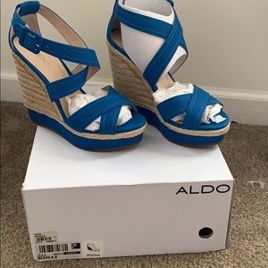 Aldo wedge heels